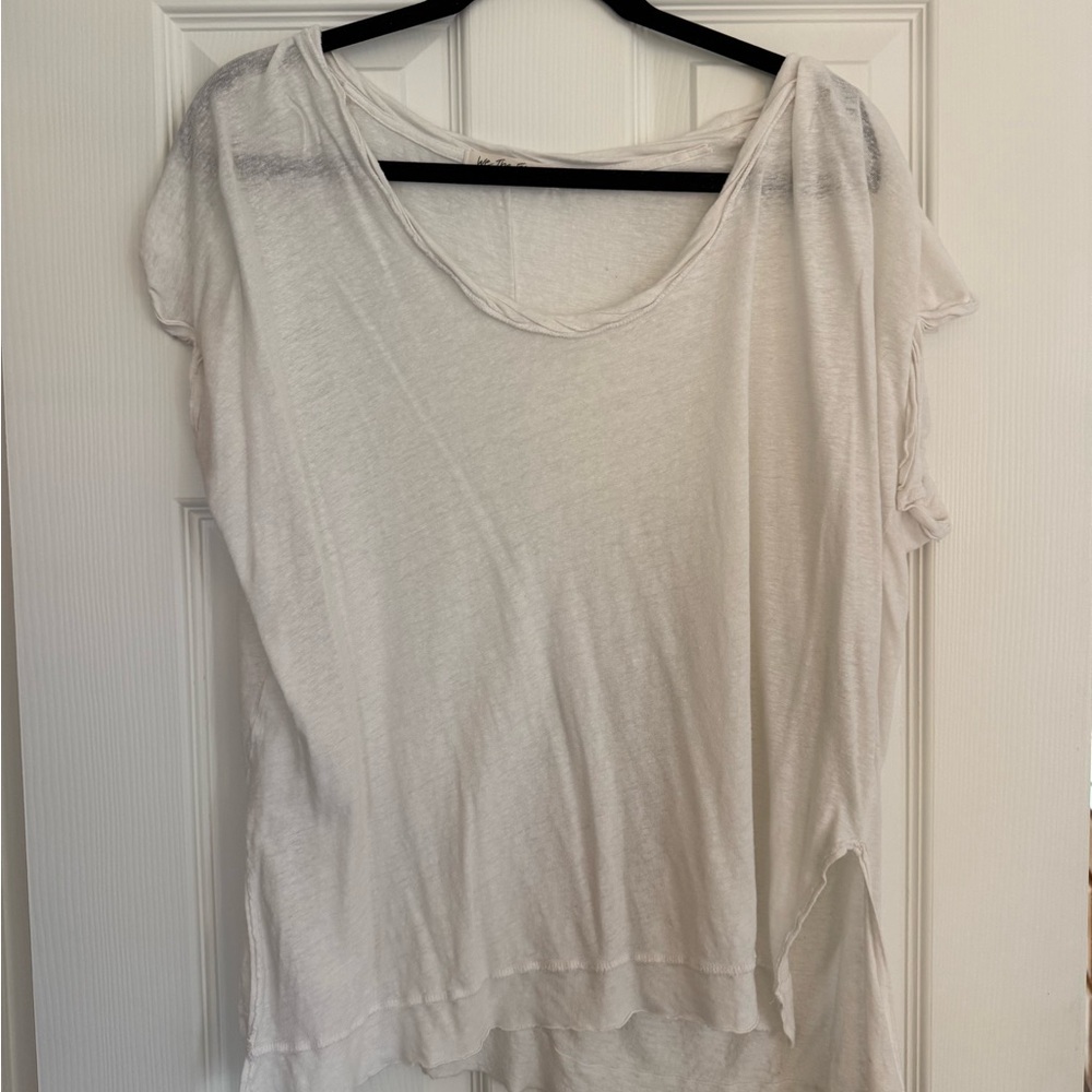 We The Free Oversized White Tee